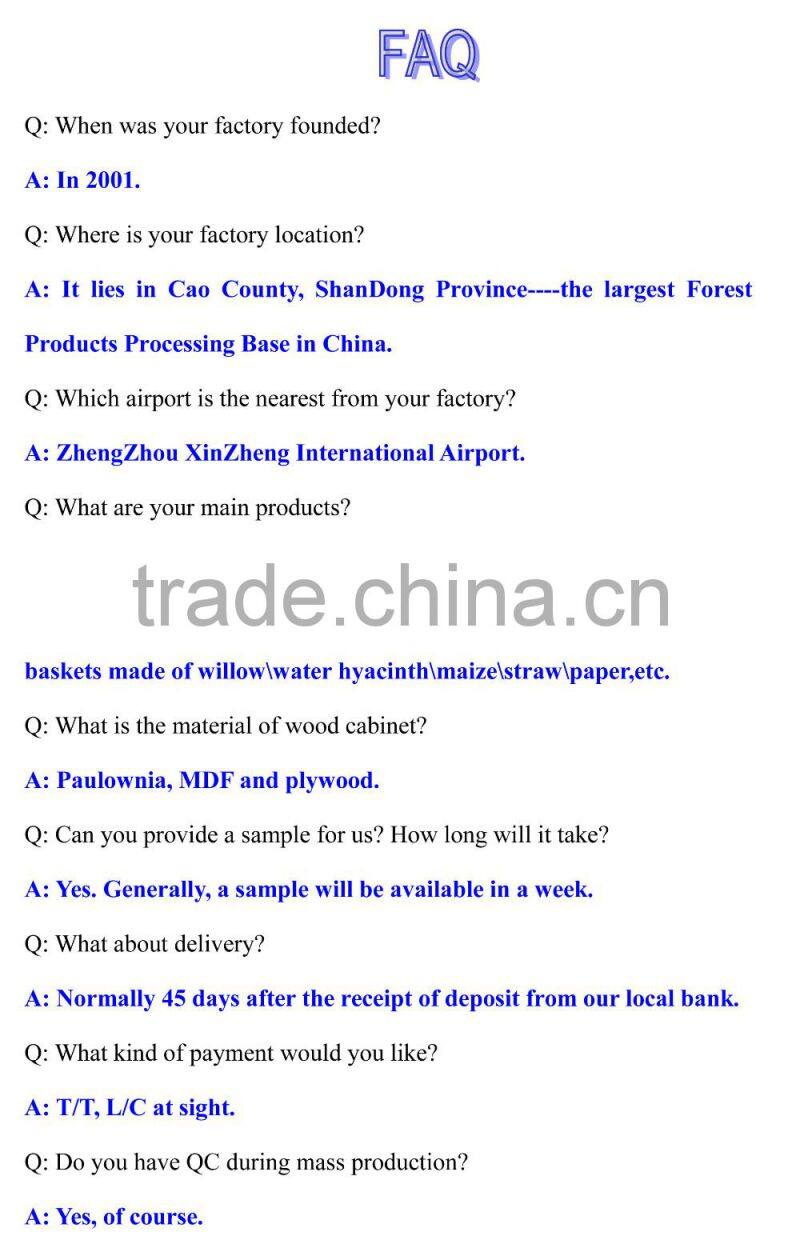 furniture woven basket cabinet with ironing board