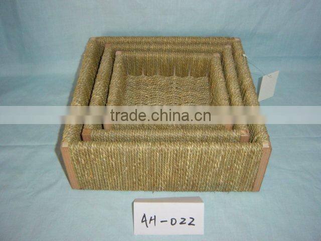 Store content baskets/straw basket/receive basket (box)