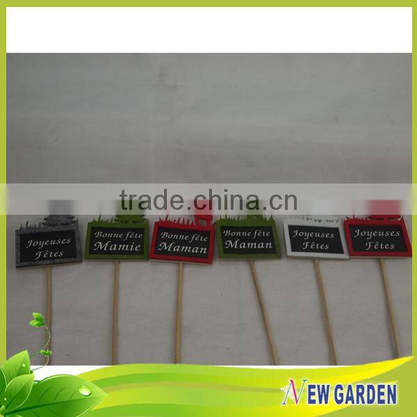 Professional Beautiful Eco Friendly Plant Pot Stick Decoration