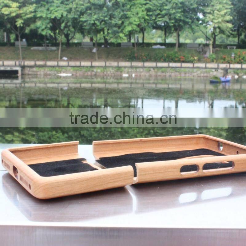Classical Chinese walnut/bamboo/rosewood/cherry cell phone case for Huawei mate 9