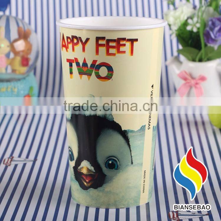 Custom logo printing 32oz plastic tumblers