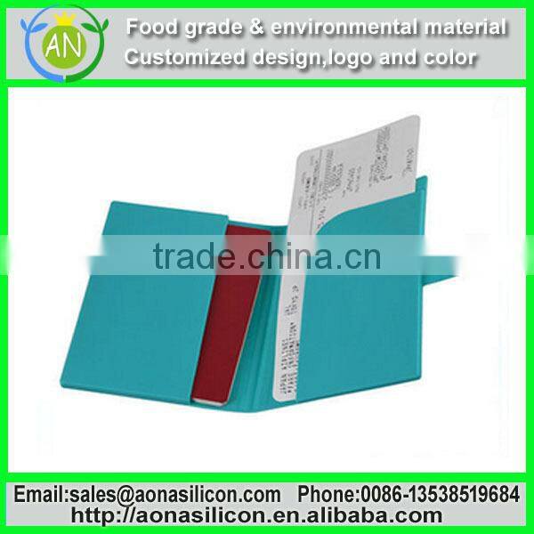 silicone convenient tickt folder