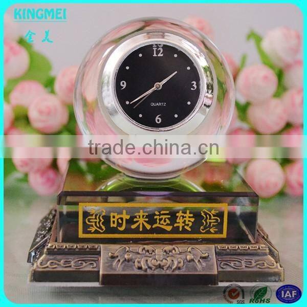 Optical Glass Beautiful Clear Crystal Peacocks For Premium Gifts