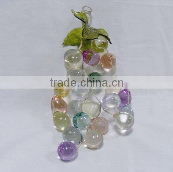 acrylic plastic grape hanging garden decorations