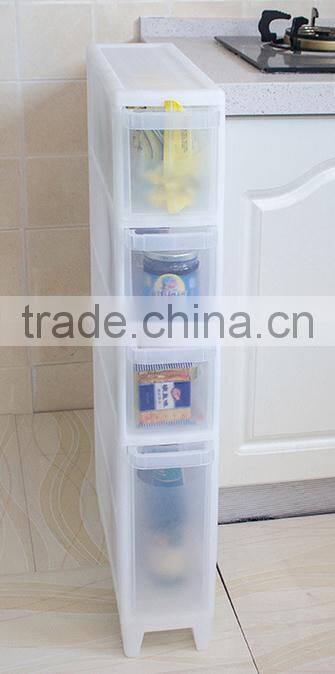 plastic caught between multilayer drawer Storage carts
