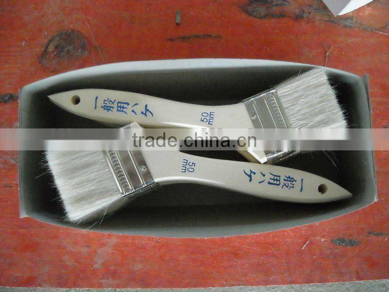 Japan Angle wooden handle paint brush