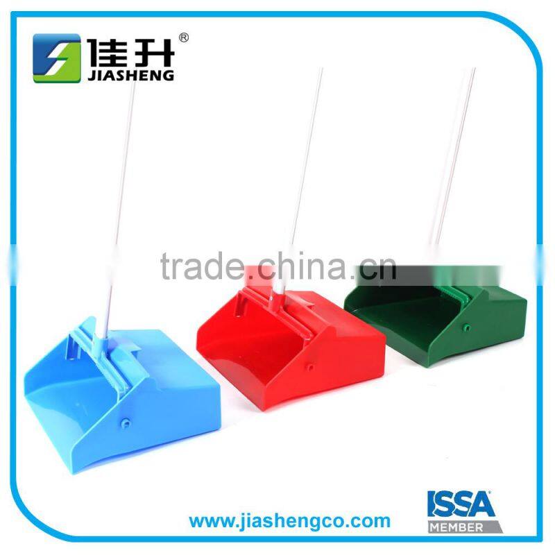 Commerical Plastic Lobby Dustpan with Long L Shape handle 56202*02
