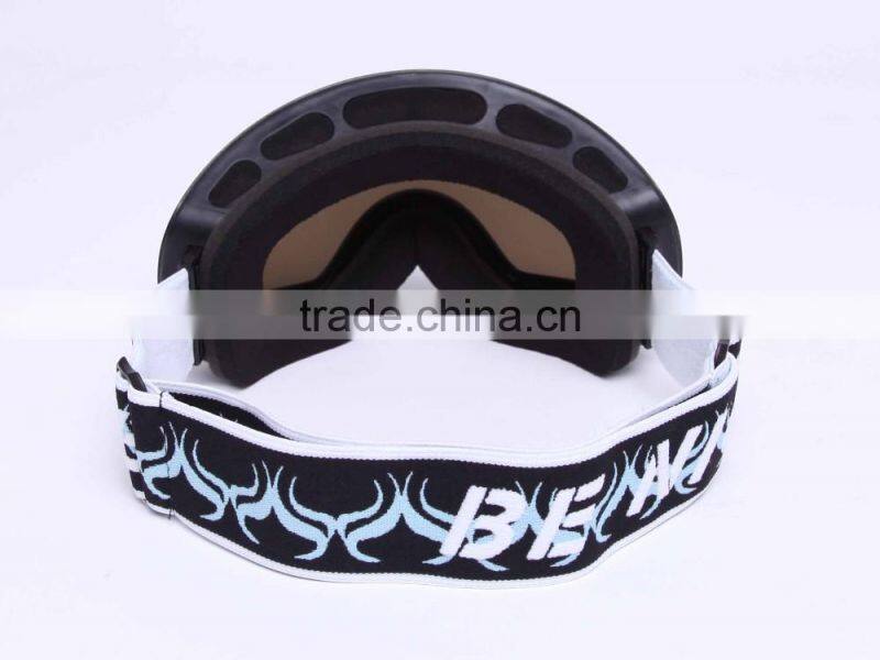 TPU flexible frame custom snowboarding goggles, snow boarding goggles, ski glasses
