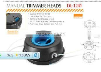 Tap-N-Go manual nylon trimmer head mower parts DL-1241
