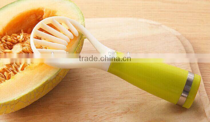 Multifunction Food grade Plastic Fruit Corer / Pitter and Slicer
