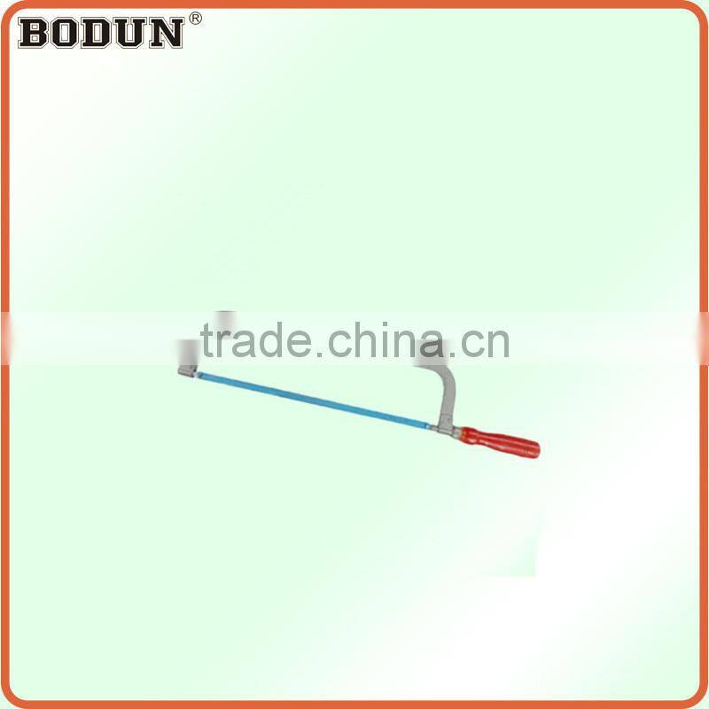 B5001 12" High quality wood cutting hacksaw frame with wooden handle