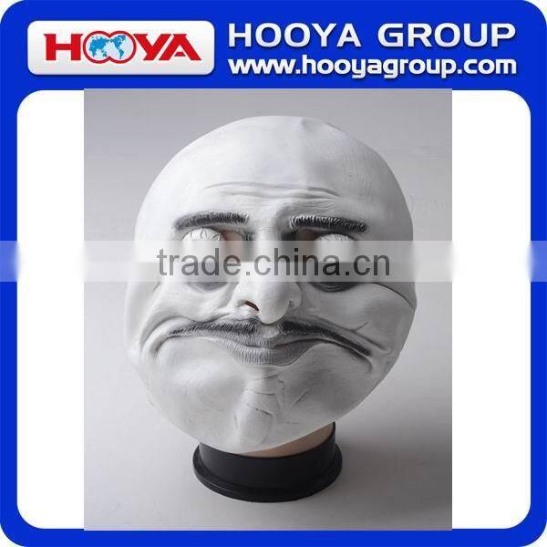half face cheap latex halloween mask