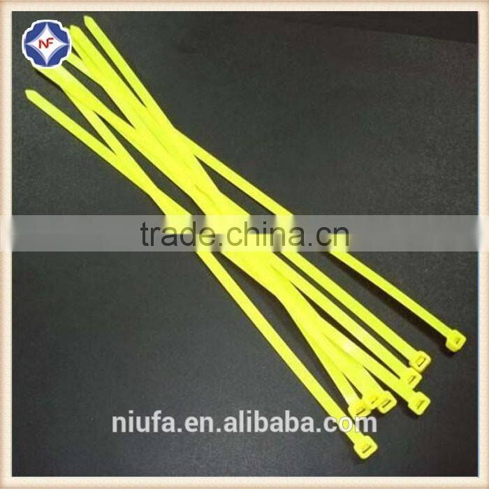 Colorful adjustable cable ties self-locking zip clips