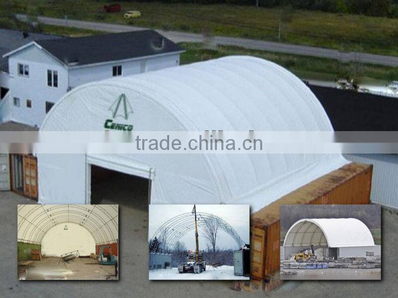 40m Engineered Container roof tent , storage Shelter, Warehouse Tent