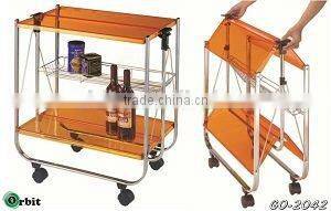 rolling kitchen trolley cart