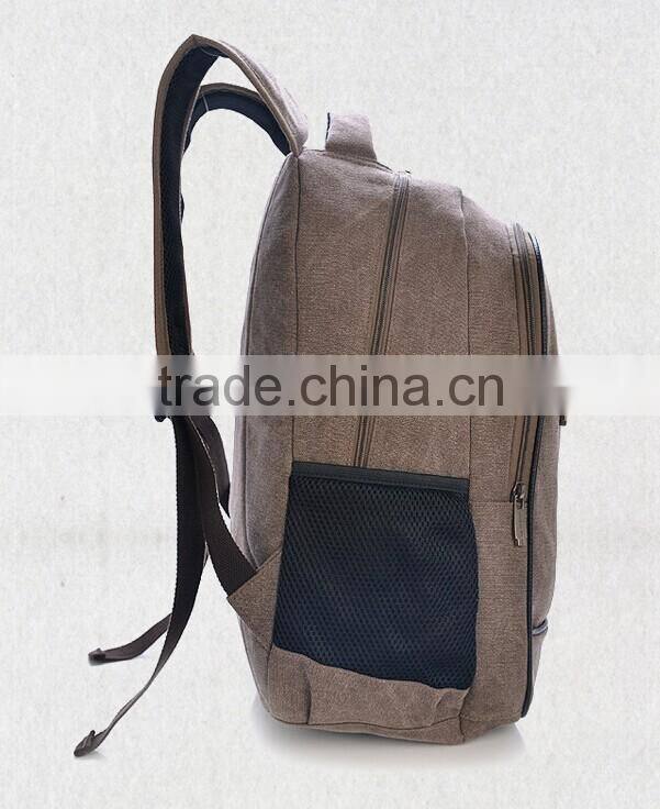 Put laptop school canvas bakcpack china