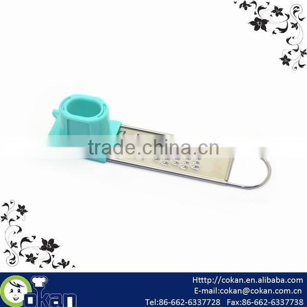 New Design Stainless Steel Garlic Grater with handle,Garlic Peeler CK-GT084