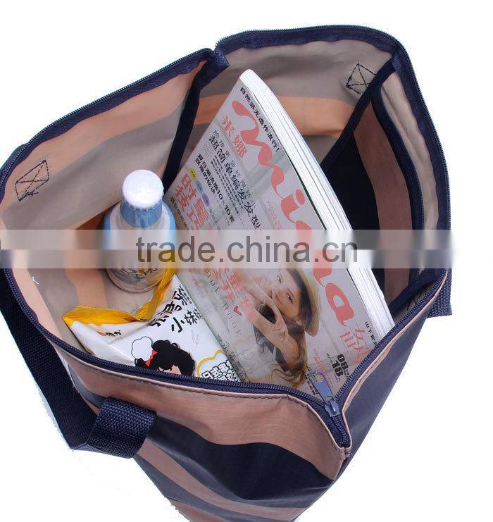 Fringe Style 300D Polyester Tote Bag With Zipper,Outdoor BBQ Food Tote Bag