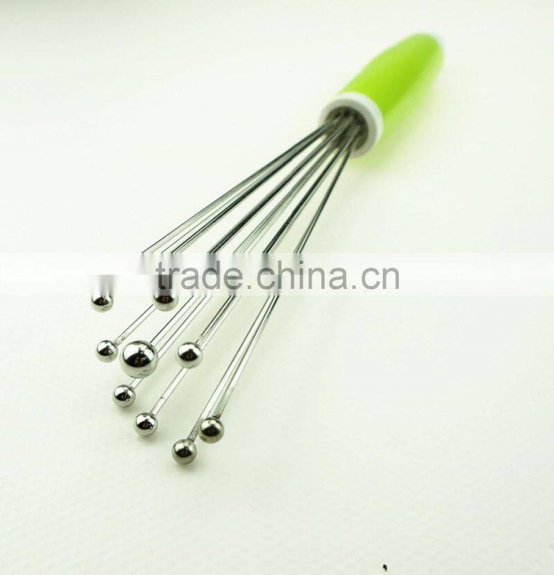 37042 stainless steel Ball Whisk with rubber handle