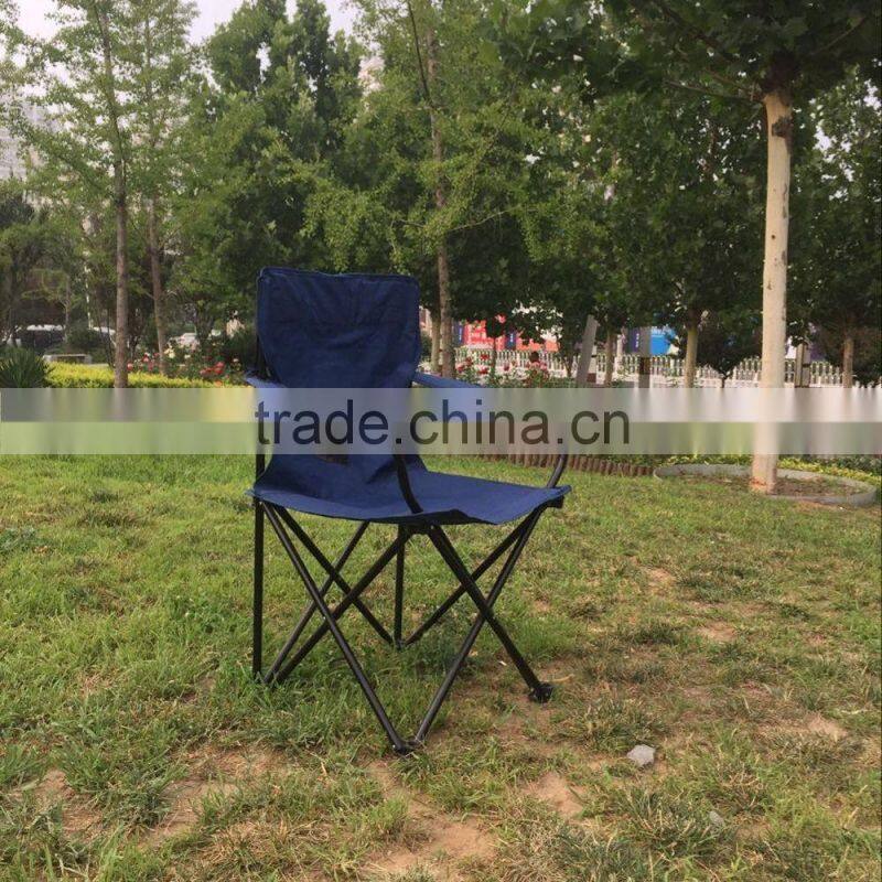 Fashion outdoor cheap aluminum portable camping chair with armrest