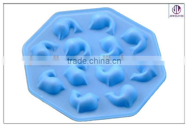 promotinal gift flexible silicone large ice cube tray