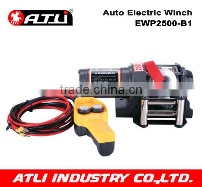 2500LBS 12V electric capstan winch