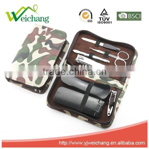 WCJ930 Travel Manicure Pedicure Grooming Kit Set of 6 Stainless steel- Made in China