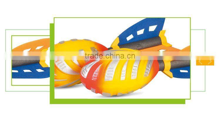 Hot sale children outdoor shooting game soft rocket toy