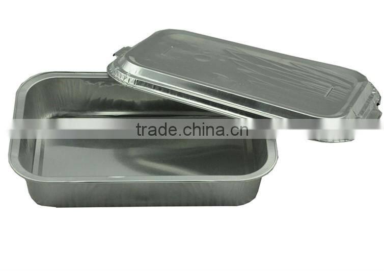 China made airline aluminum foil food container, airline food container