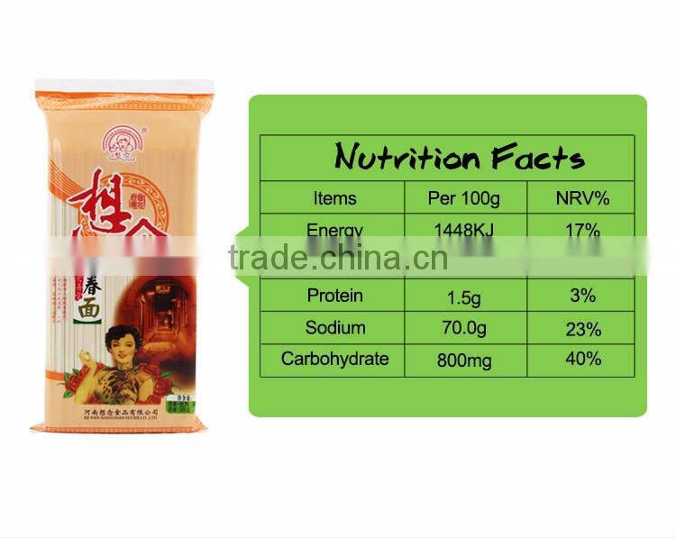 OEM plain soup noodles with seasoning bags