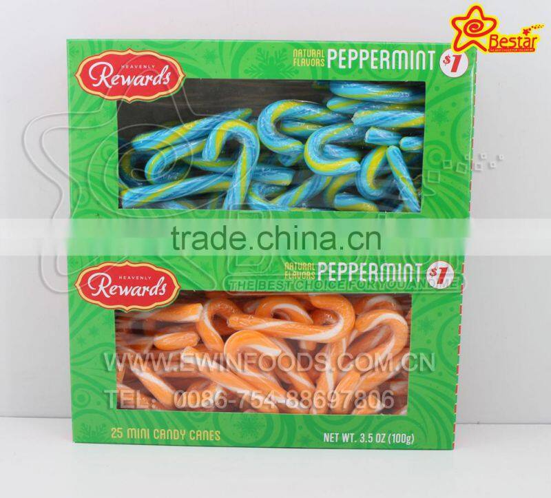 Fruty Candy Canes Lollipop Christmas Gift