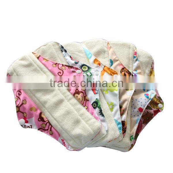 wholesale OEM lables handmade cloth reusable menstrual pad