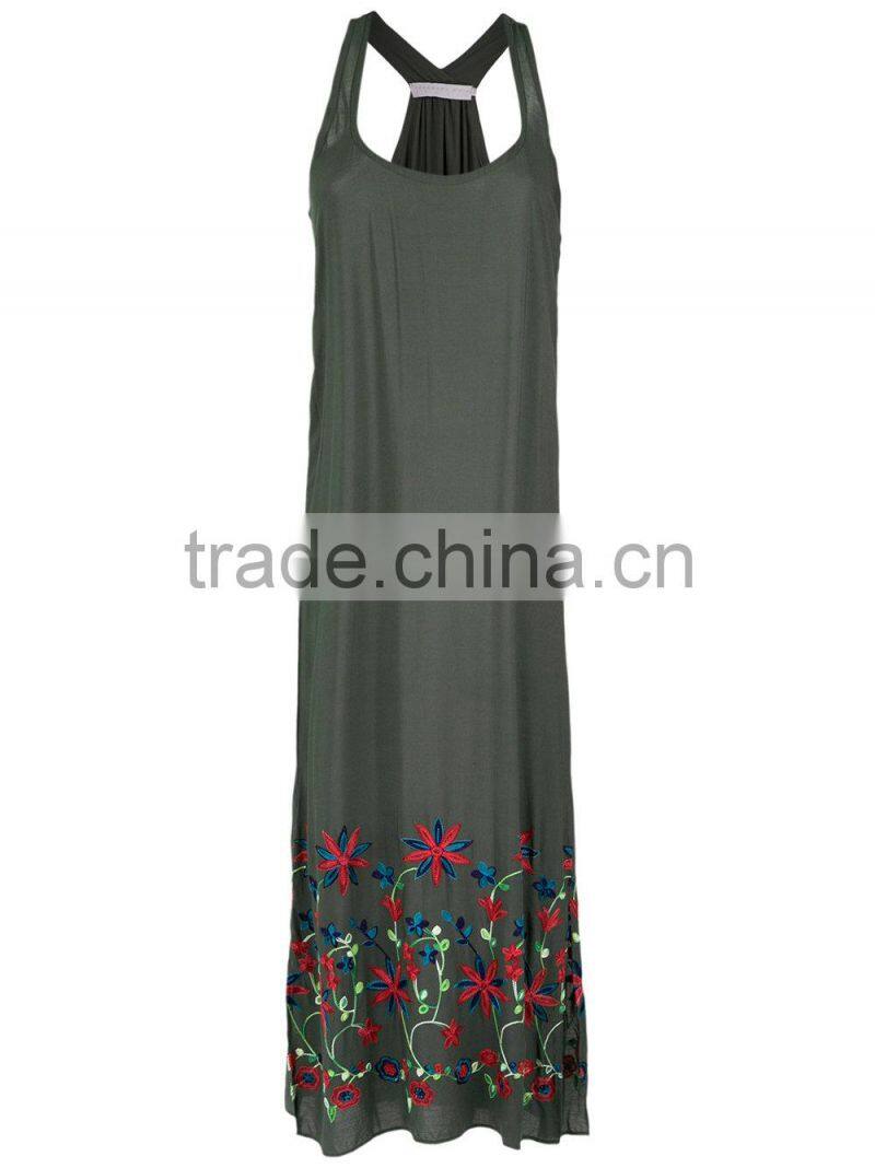 Vintage Pakistani Women Embroidered Maxi Dress Design Salwar Kameez hsd2204