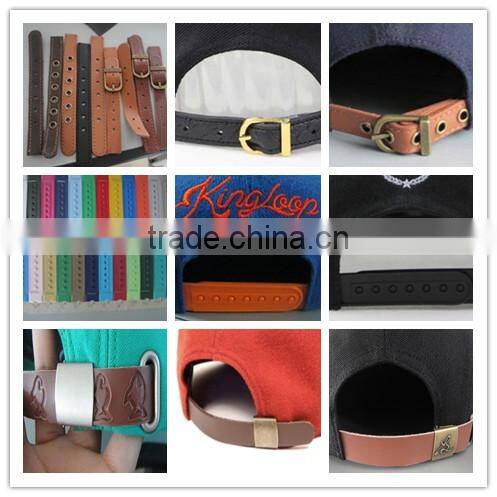 Flat brim blue custom mesh snapback hat