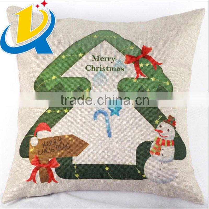 Popular decorative Christmas pillow case chair cover