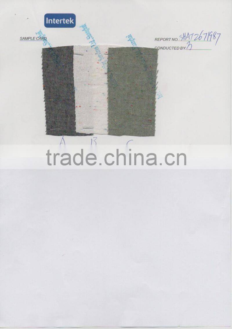 cotton neps chambray fabric