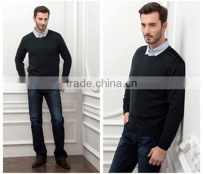 knitwear manufacturer custom design cashmere sweater for man