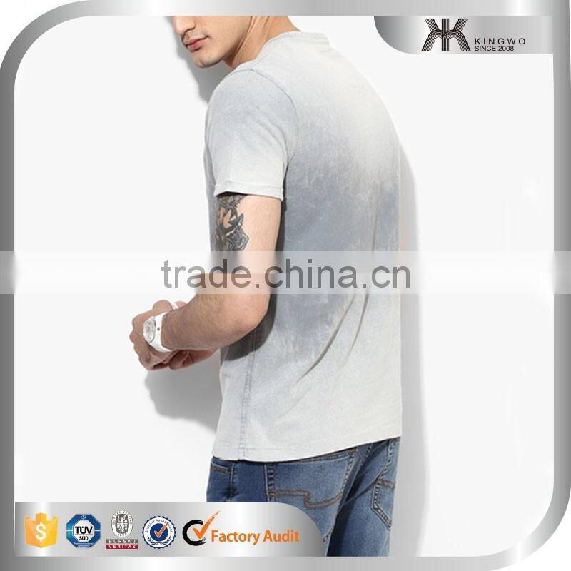 2016 Latest Man Custom Plain T-shirts Comfort Colors T-shirts Sprayed Apparel