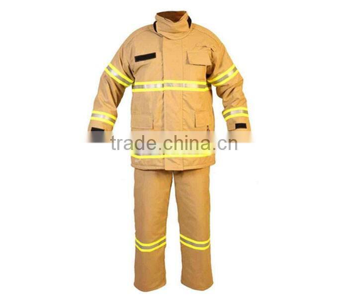 FR Aramid HI VIS TAPED FIREFIGHTER SUIT