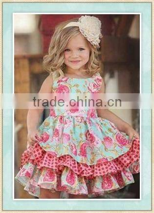 2017 Latest net lady prom dress designs sleeveless baby girl party dresses