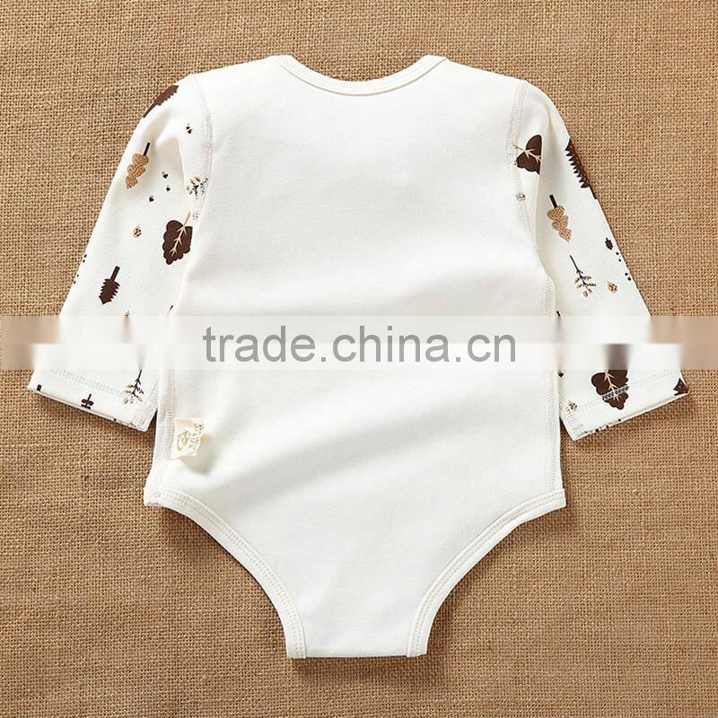 New Spring Baby Infants Romper Set Long Sleeves Unisex Cotton Onesie Jumpsuit