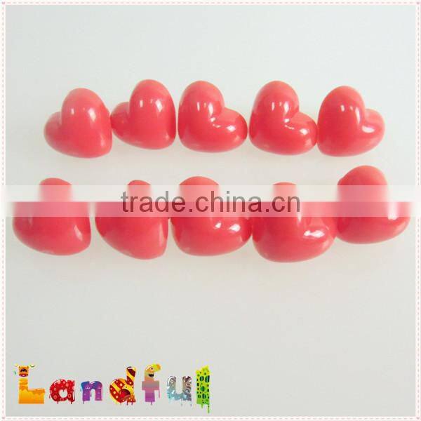 Plastic Heart Safety Nose Red for Craft Crochet Dolls