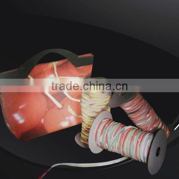 Good Brand Black / White Retro Reflective Bias Tape Piping For Sewing