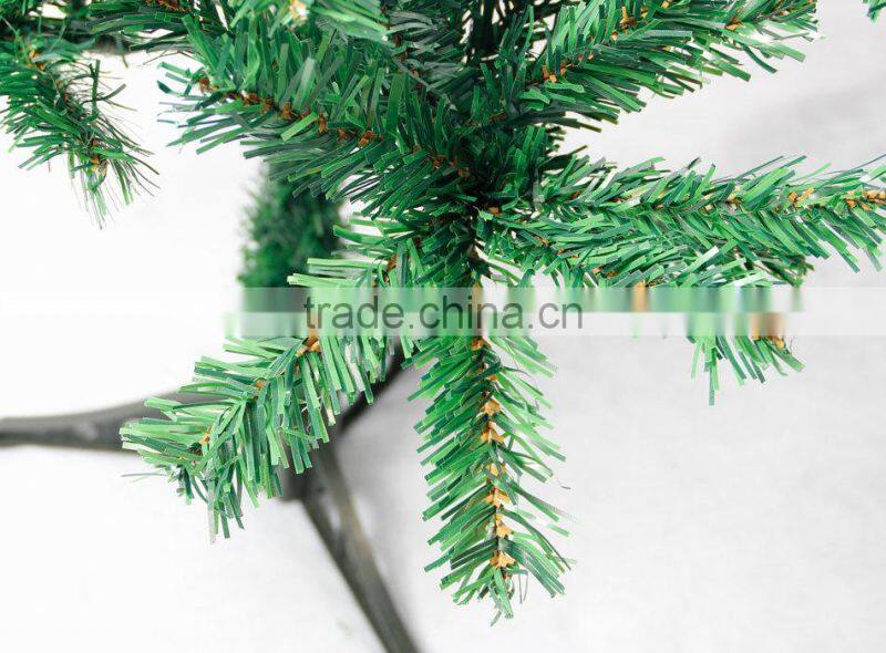 120cm cheap mini PVC plastic base artificial Christmas Tree