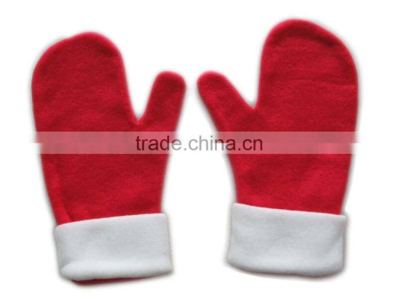 wholesale lovely warm polar fleece touch lover winter gloves ,promotion cheap