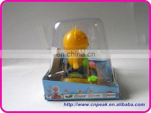 solar smile toys/solar flip flap smile nodding head novelty gift