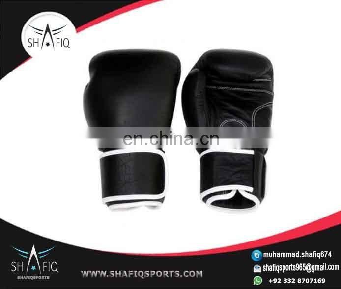 Cowhide Leather Material custom boxing gloves