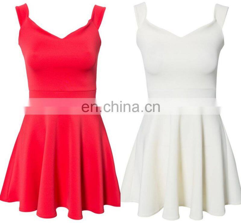 New design women offer-shoulder girl dresses
