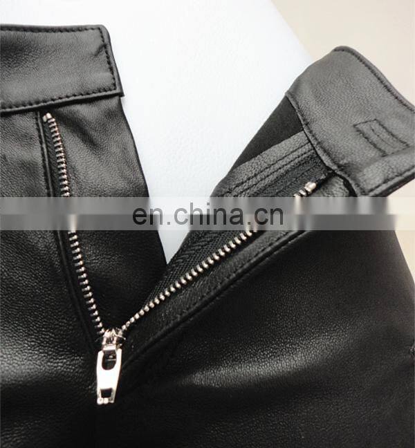 wholesale stretch leggings stretch lamb leather pants stretch pants for ladies