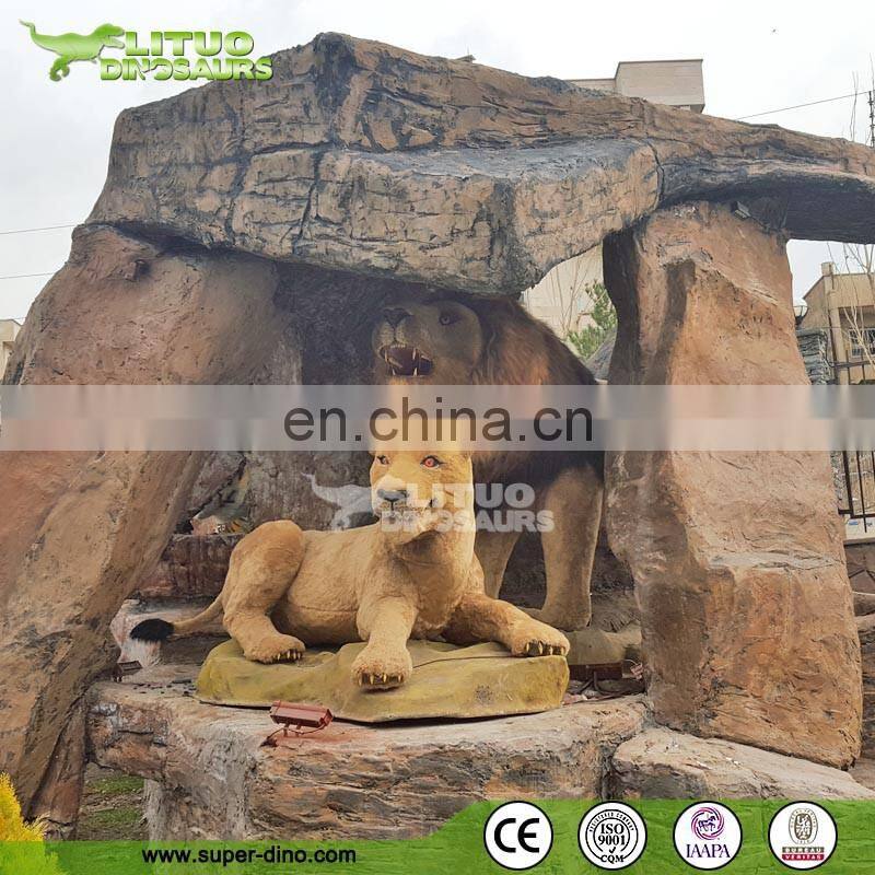 Customer Made Life-size Simulation Lion Animals